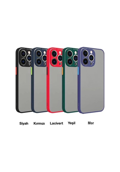 Apple iPhone Uyumlu 13 Pro 6.1inç Kamera Korumalı Premium Silikon Kılıf- 5775 Mor