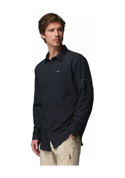 Columbia Men's Silver Ridge Utility Iı Long Sleeve Shirt Erkek Uzun Kollu Gömlek Am3495 Siyah