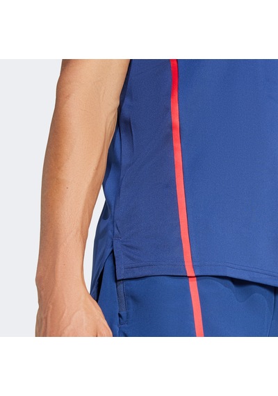 Adidas Designed For Legacy Erkek Mavi Antrenman T-shirt Jı6353 Mavi