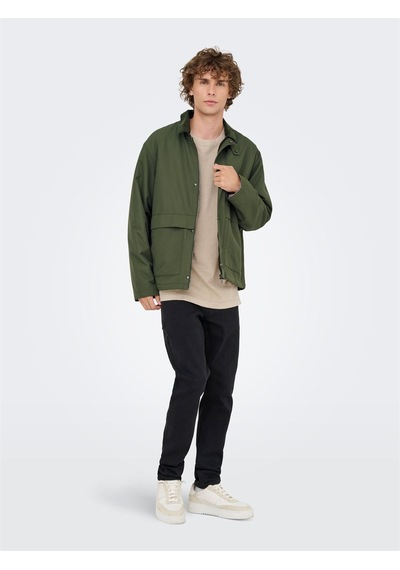 Only & Sons Onskosmo Padded Jacket Otw Vd Erkek Yeşil Ceket - 22034856