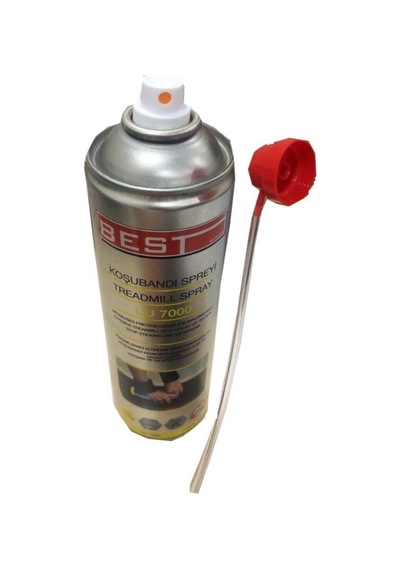 Beyaz Koşu Bandı Yağı Spreyi Silikon Sprey 500 Ml
