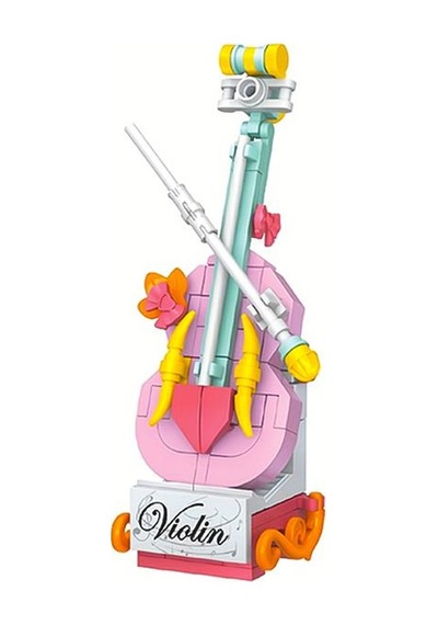 Ctoys Musical Instrument Series Mini Block Violin