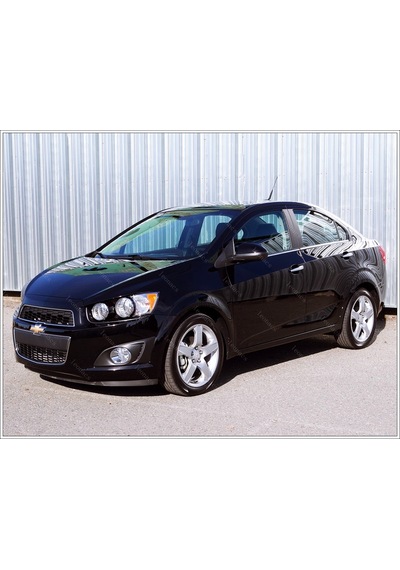 Chevrolet Aveo Sedan Krom Cam Çıtası 4 Parça P.Çelik 2011 Üzeri