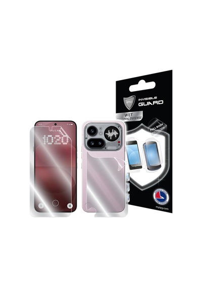 Nothing Phone 4a Pro İçin Ipg Hydrogel İnce Tpu Tam Kaplama Ekran+arka Koruma