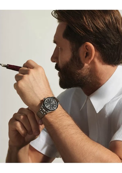 Montblanc 1858 0 Oxygen 38 Mm Otomatik Saat 136355 Siyah