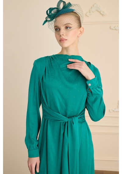 Senna Imelda Dress Zümrüt Zümrüt