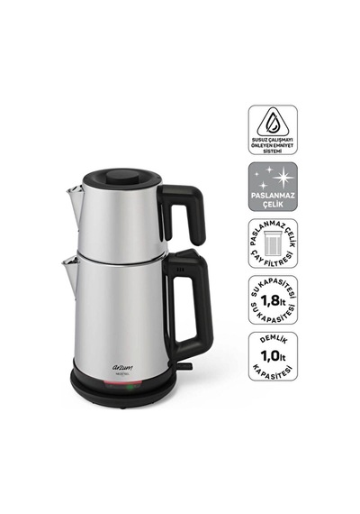 2 Adet Arzum Neosteel Çay Makinesi Ar 3158