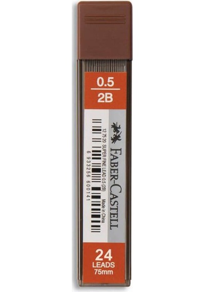 Faber Castell Super Fine Kalem Ucu 0.5 MM 2B