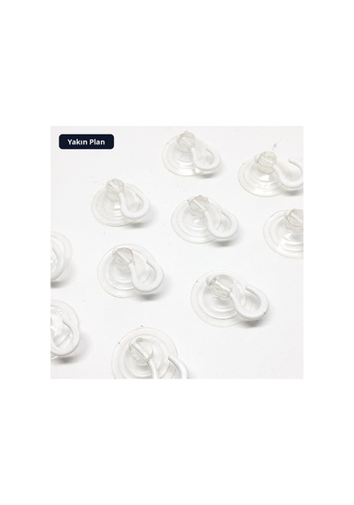 Trobus Vantuzlu Öpücük Askı Küçük Boy 3 Cm 10'lu