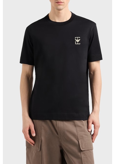 Emporio Armani Erkek T Shirt Em001068 Af12926 Uc001 Siyah Siyah