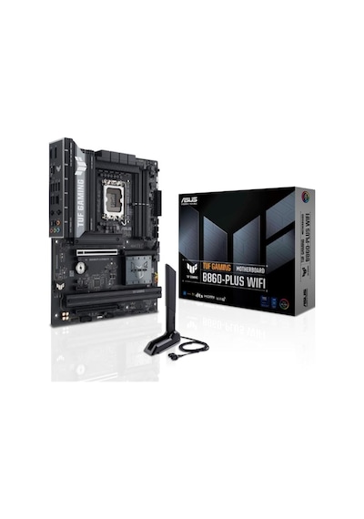 Asus Tuf Gamıng B860-plus Wıfı Ddr5 8666mt/s 1xhdmı 1xdp 3xm.2 Type-c Atx 1851p Intel Ultra Processors Serıes 2 55210477