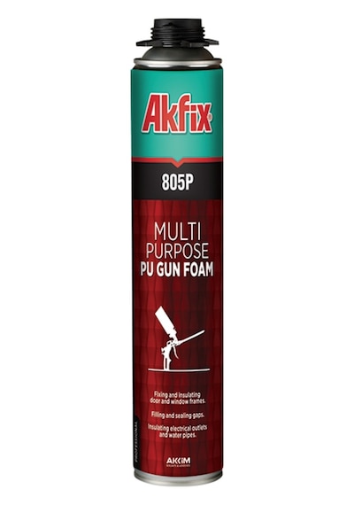 Akfix 805P Pu Tabanca Köpüğü 750ML
