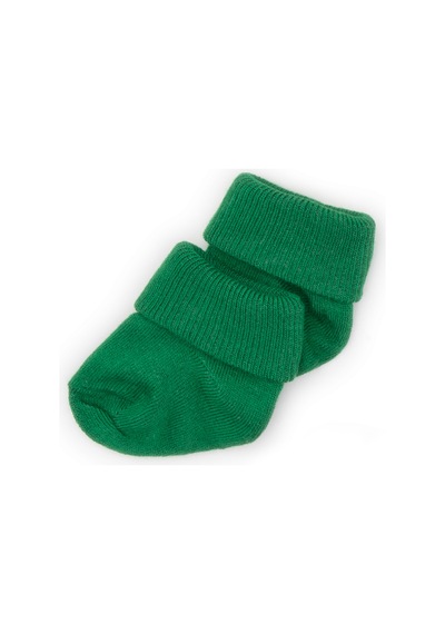 Novibaby 2'li Bambu Bebek Çorap I Pine Green I 0 6 Ay I Yeşil Yenidoğan Bebek Çorabı Çok Renkli