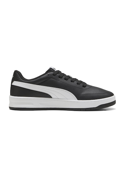 Puma Court Classic Clean 402223-14 Sneaker Unisex Spor Ayakkabı SİYAH-BEYAZ