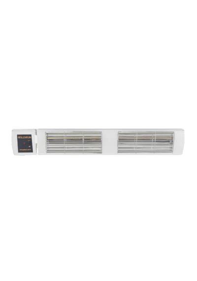 Supra Plus 4000 Watt Gss40p Kumandalı Suya Dayanıklı Elektrikli İnfrared Isıtıcı-beyaz