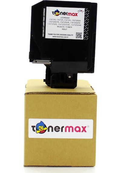Lexmark Cs725Dte Uyumlu Toner Mavi