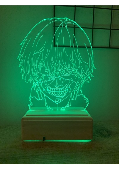 Tokyo Ghoul Ken Kaneki 16 Renk Gece Lambası