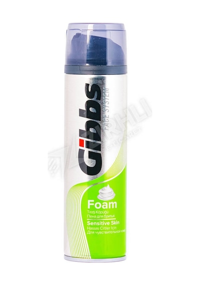 5 Adet Gibbs Sensitive Tıraş Köpüğü 200 Ml