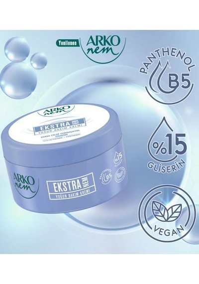Arko Ekstra Nem Onarıcı Yoğun Bakım Kremi 250 Ml