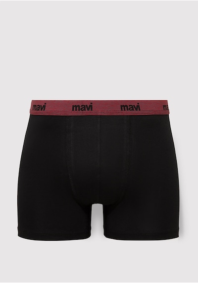 Mavi - Siyah Basic Boxer 091699-900 Siyah