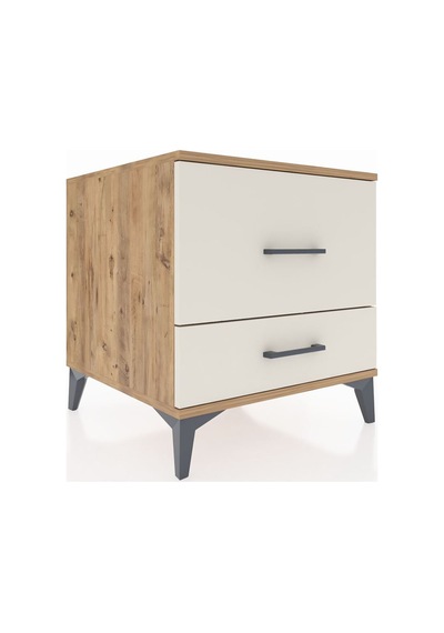 Kronos Komodin 2 Çekmeceli 60x59x64 Çam-aytaşı Atlas Çam