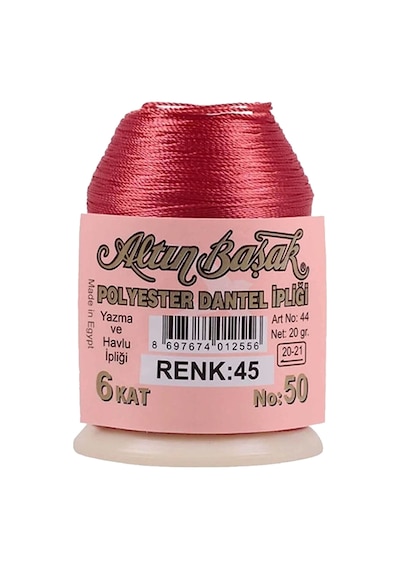 3 Adet Altınbaşak Oya Ve Dantel İpi 20 Gr - Royaleks - No: 045 -