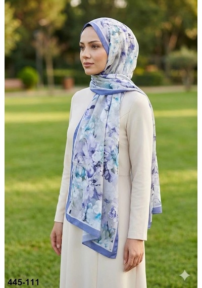 Buqle Dijital Desenli Soft Şal 445-111 Çok Renkli