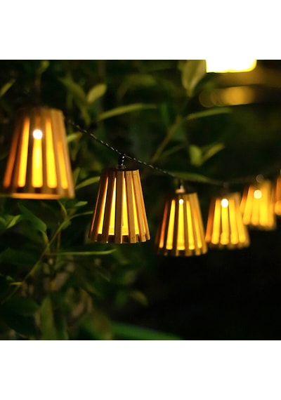 Koçtaş Solar Bambu İp Led Işığı