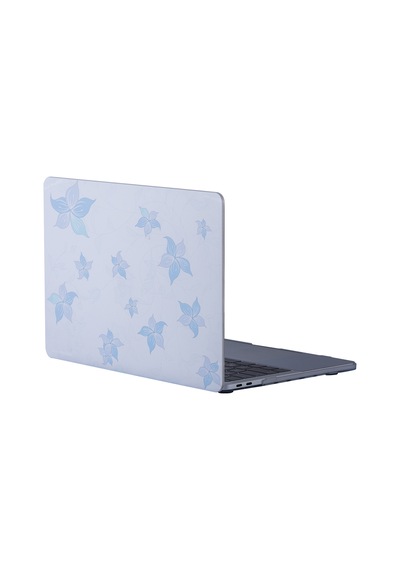 Apple Uyumlu MacBook Air Kılıf 13 İnç Flower05nl Eski Usb'li Model 2010-2017 A1369 A1466 İle Açık Mavi