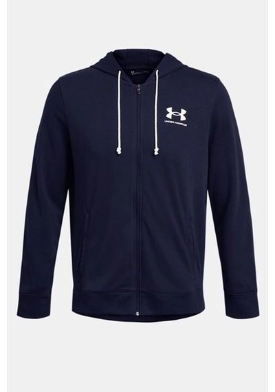 Under Armour Ua Rival Terry Lc Fz Erkek Ceket Lacivert