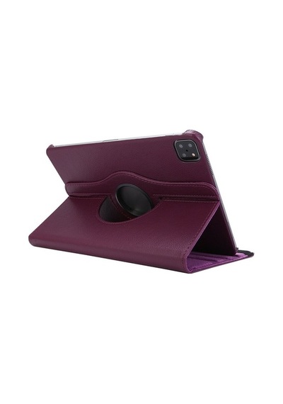 Apple Uyumlu iPad Pro 12.9 2020 4.Nesil Kılıf 360 Dönerli Standlı +Kalem