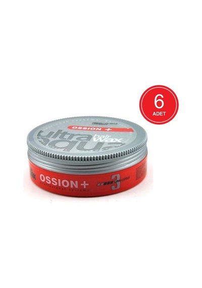 Morfose Ossion Ultra Aqua Gel Wax Kırmızı 6 x 150 ML