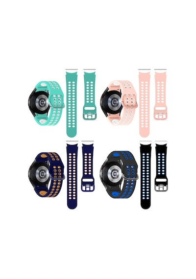 Samsung Galaxy Watch 4 Kordon 40-42-44-46 Mm Delikli Tam Uyumlu