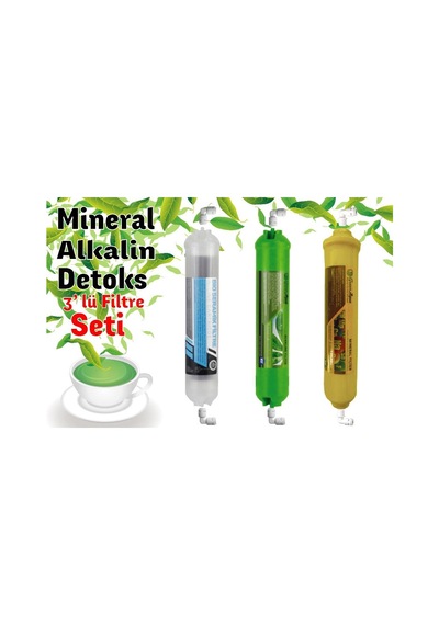 Sulook MineralAlkalin  3'Lü Filtre Seti (543044692)