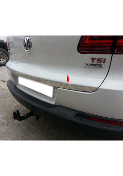 Woc Chrome Vw Tiguan Krom Bagaj Alt Çıta 2007-2015 Paslanmaz Çeli