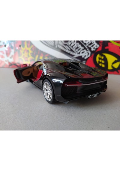 1 / 24 Ölçek Welly Koleksiyon Metal Model Araba Bugatti Chiron