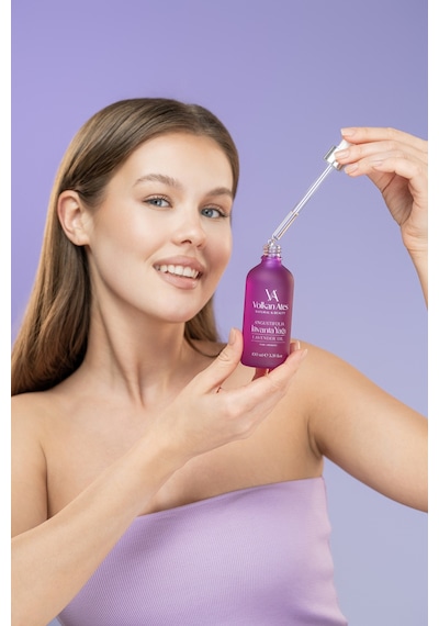 Volkan Ates Natural & Beauty Lavandula Angustifolia Saf Lavanta Yağı Cam Damlalıklı 100 Ml