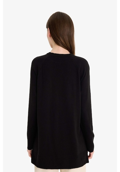 Defacto Regular Fit Bisiklet Yaka Tunik C4474ax25wnbk27 Siyah