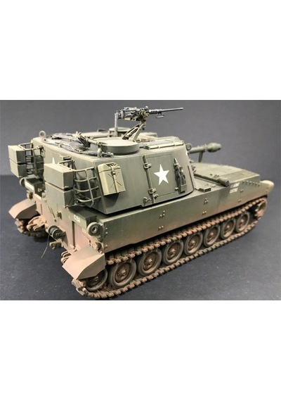 Afv Club Af35108 1/35 Ölçek, M108 105mm Kundağı Motorlu Tankı, Plastik Model Kiti-51339