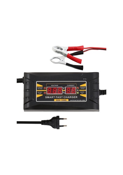 Son-1206d 12 Volt 6 Amper Dijital Göstergeli Akıllı Akü Şarj Cihazı