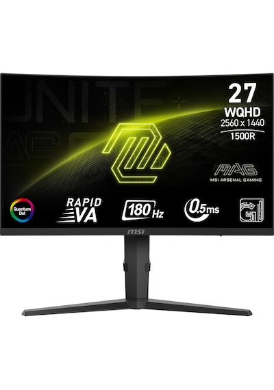 MSI MAG 275CQRF QD E2 27" 0.5 Ms 180 Hz WQHD LED FREESYNC Oyuncu Monitör MSI MAG 275CQRF QD E2 27" 0.5 Ms 180 Hz WQHD LED FREESYNC Oyuncu Monitör