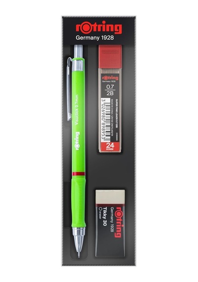 Visuclick+ Min Silgi Okul Seti 0,7mm-opak Yeşil