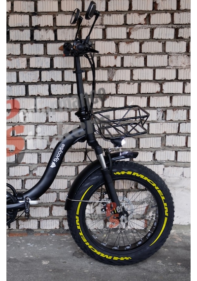 Michelin+şerit Elektrikli Bisiklet Lastik Yazısı E-bike Sarı