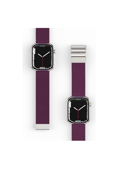 Watch 10 46mm Amazingthing Titan Weave Örgü Sport Kordon Mor