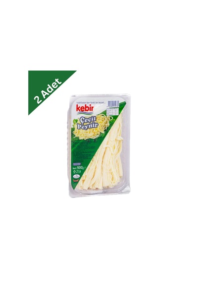 Kebir Tam Yağlı Taze Çeçil Peyniri 180 G X 2 Adet - Taze Süt Lezzeti Ve Tel Tel Ayrılan Doku