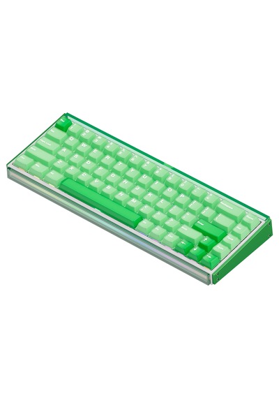 Akko Ray68 He Misty Green White %65 Astroaim Manyetik Switch 8k Hz Hall Effect Hotswap Argb Kablosuz İngilizce Gaming Klavye