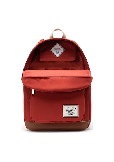 Herschel Pop Quiz Unisex Sırt Çantası 11405-06285-os Red Ochre/tan/white Stitch