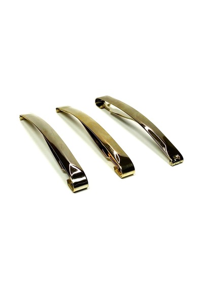 3 Adet Metal Klasik Saç Tokası Orijinal 9 Cm