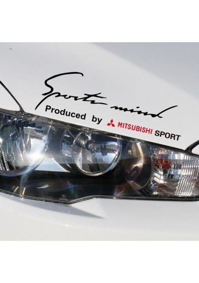 Mitsubishi Mind Sport Araba Tampon Araç Sticker Yapıştırma