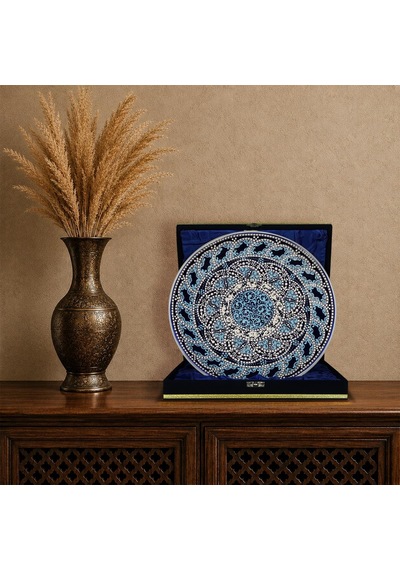 E38 El İşçiliği Çini Tabak 30 Cm - 6656